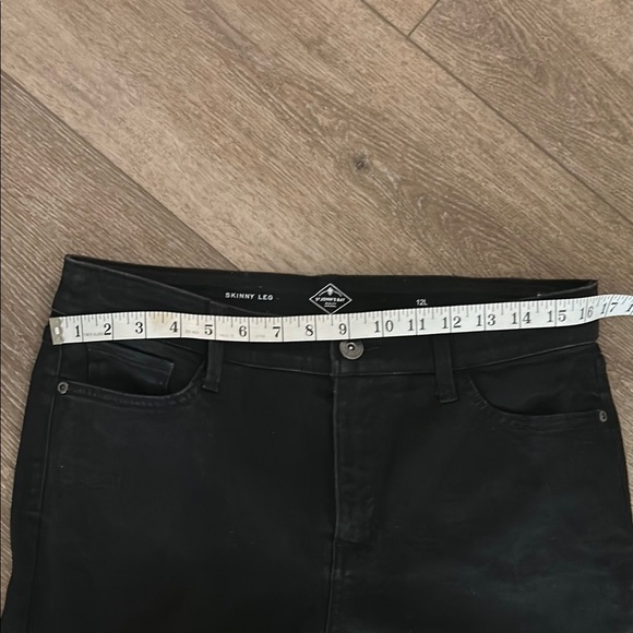St. John’s Bay Chic Black Skinny Jeans Tall 12L - Picture 7 of 9